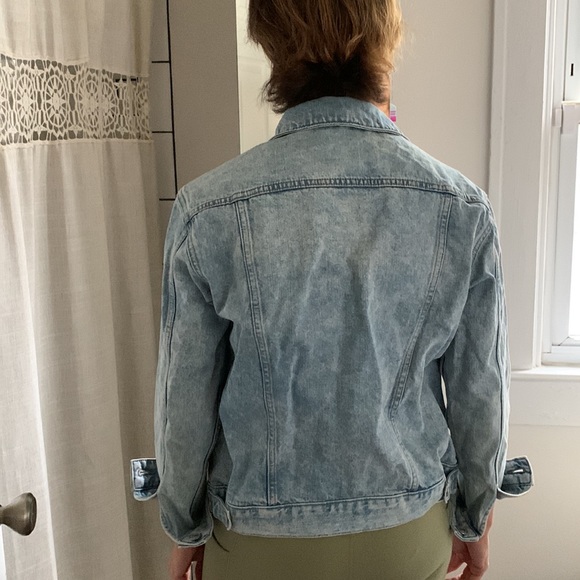 Topshop light washed Jean Jacket size Small - Picture 2 of 6